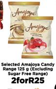 Selected Amajoya Candy Range (Excluding Suagr Free Range)-For2 x 125g