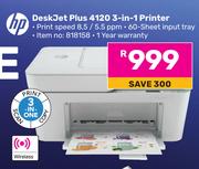 HP Deskjet Plus 4120 3 In 1 Printer