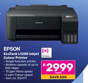 Epson Eco Tank L1250 Inkjet Colour Printer