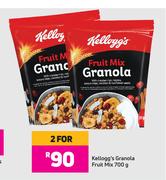 Kelloggs Granola Fruit Mix-For 2 x 700g