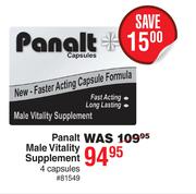Panalt Male Vitality Supplement 4 Capsules