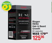 Biogen RENU Hair & Beard Growth 60 Capsules