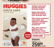 Huggies Jumbo Pack Nappies Sizes 2-5-Per Pack