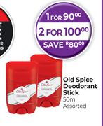 Old Spice Deodorant Stick Assorted-50ml