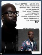 Black Coffee Music Is King CD (Available Mid November)