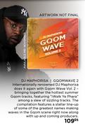 DJ Maphorisa Gqomwave Vol.2 CD (Available Mid November)