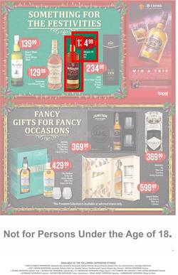 SUPER SPAR Eastern Cape : My SuperSpar (26 Nov - 8 Dec 2019) Only available at selected Eastern Cape stores., page 18