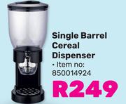 Kiddies Plastics Single Barrei Cereal Dispenser