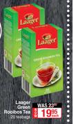 Laager Green Rooibos Tea 20 Teabags-Each