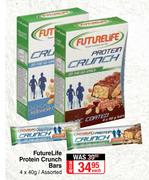 Futurelife Protein Crunch Bars Assorted-4 x 40g Each