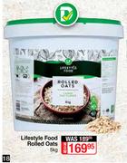 Lifestyle Food Rolled Oats-5Kg