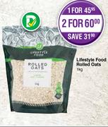 Lifestyle Food Rolled Oats-1Kg