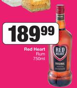 Red Heart Rum-750ml