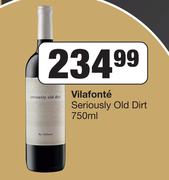 Vilafonte Seriously Old Dirt-750ml