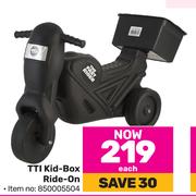 TTI Kid Box Ride On-Each