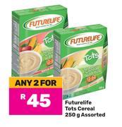 Futurelife Tots Cereal Assorted-For Any 2 x 250g