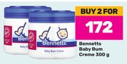 Bennetts Baby Bum Creme-For 2 x 300g