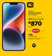Apple iPhone 14 Plus 128GB 5G Enabled-MTN Mega Gigs S