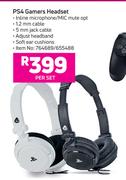 PS4 Gamers Headset-Per Set