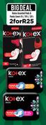 Kotex Assorted Pads & Panty Liners-2x8's/ 10's/ 20's 