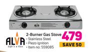 Alva 2 Burner Gas Stove