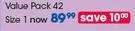 Huggies Size 1 Value Pack-42's Per Pack