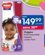 Huggies Pants Disposable Nappies Jumbo Pack-Per Pack