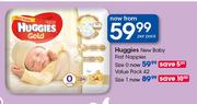 Huggies Size 1 Value Pack-42's Per Pack