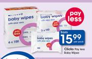 Clicks Pay Less Baby Wipes-Per Pack