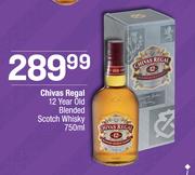 Chivas Regal 12 Year Old Blended Scotch Whisky-750ml