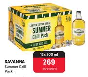Savanna Summer Chill Pack-12 x 500ml