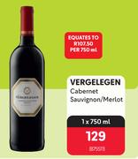 Vergelegen Cabernet Sauvignon/Merlot-1 x 750ml