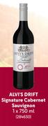 Alvi's Drift Signature Cabernet Sauvignon-1 x 750ml Each