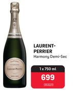 Laurent Perrier Harmony Demi Sec-1 x 750ml