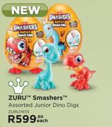 Zuru Smashers Assorted Junior Dino Digs ZURU74115-Each