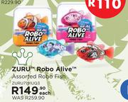 Zuru Robo Alive Assorted Robo Fish ZURU7191UQ3-Each