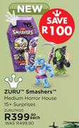 Zuru Smashers Medium Horror House 15+ Surprises ZURU74125-Each