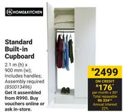 Home & Kitchen Standard Built In Cupboard