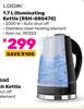 Logik 1.7Ltr Illuminating Kettle RSH-080470