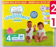 Clicks Made 4 Baby Dryprotect Disposable Nappies Jumbo Pack-Each