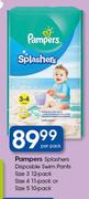 Pampers Splashers Disposable Swim Pants-Per Pack