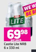 Castle Lite NRB-6 x 330ml Per Pack
