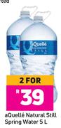 Aquelle Natural Still Spring Water-For 2 x 5L