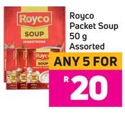 Royco Packet Soup Assorted-For 5 x 50g