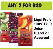 Liqui Fruit 100% Fruit Juice Blend Assorted-For 2 x 2L