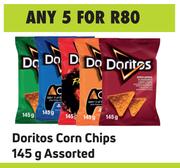 Doritos Corn Chips Assorted-For 5 x 145g
