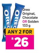 Oreo Original Chocolate Or Golden-For 2 x 133g