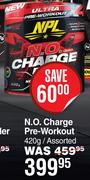 NPL N.O. Charge Pre-Workout Assorted-420g