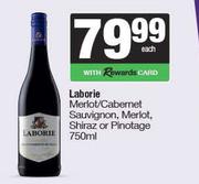Laborie Merlot/Cab Sauv Merlot Shiraz Or Pinotage-750ml