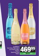 Luc Belaire Brut Gold,Rare Luxe,Luxe Rose Or Bleu french Sparkling Wine-750ml Each